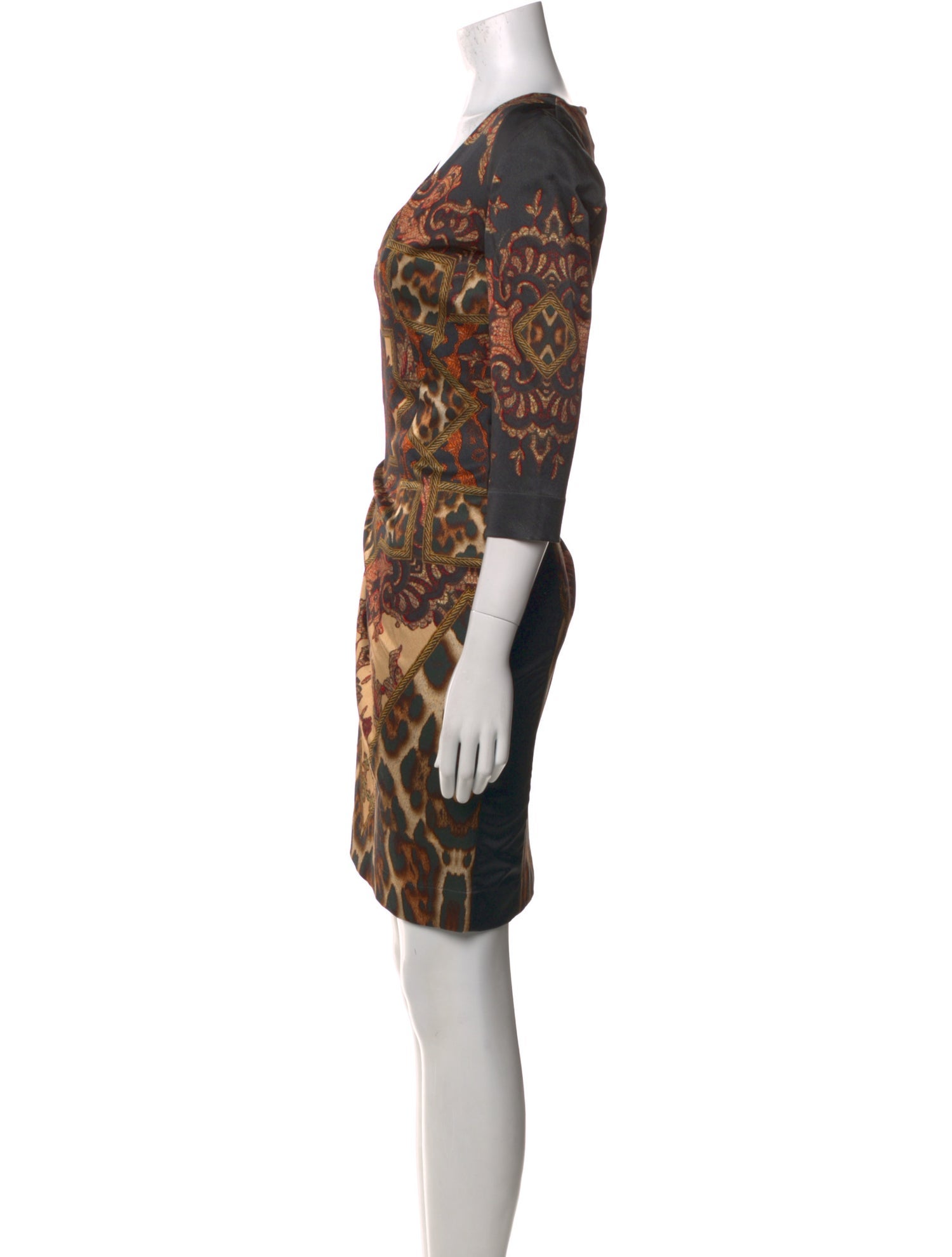 Just Cavalli Printed Mini Dress