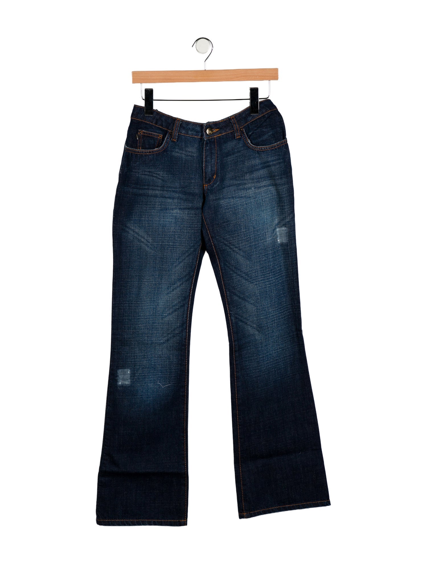 Just Cavalli Low-Rise Wide Leg Jeans w/ Tags