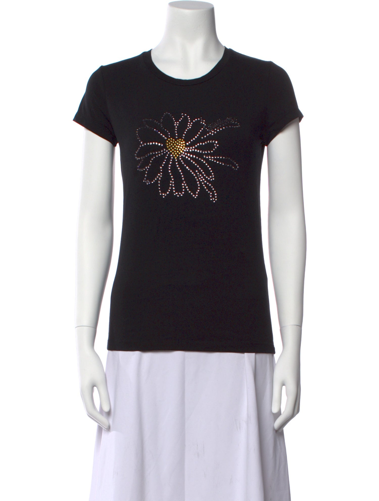 Just Cavalli Graphic Print Crew Neck T-Shirt