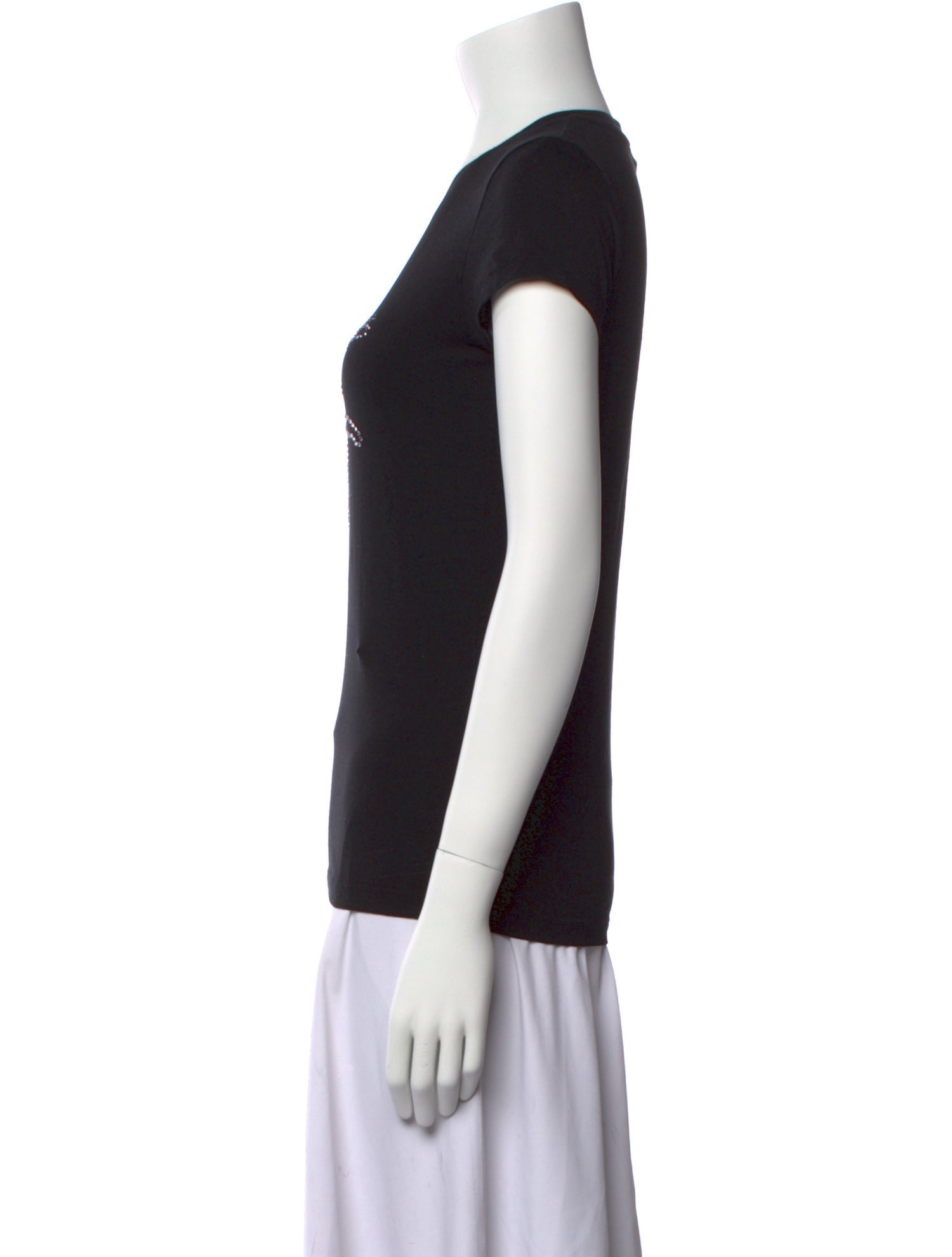 Just Cavalli Graphic Print Crew Neck T-Shirt