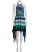 Just Cavalli Striped Long Dress
