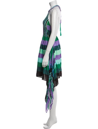 Just Cavalli Striped Long Dress