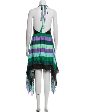 Just Cavalli Striped Long Dress
