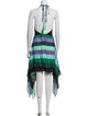Just Cavalli Striped Long Dress