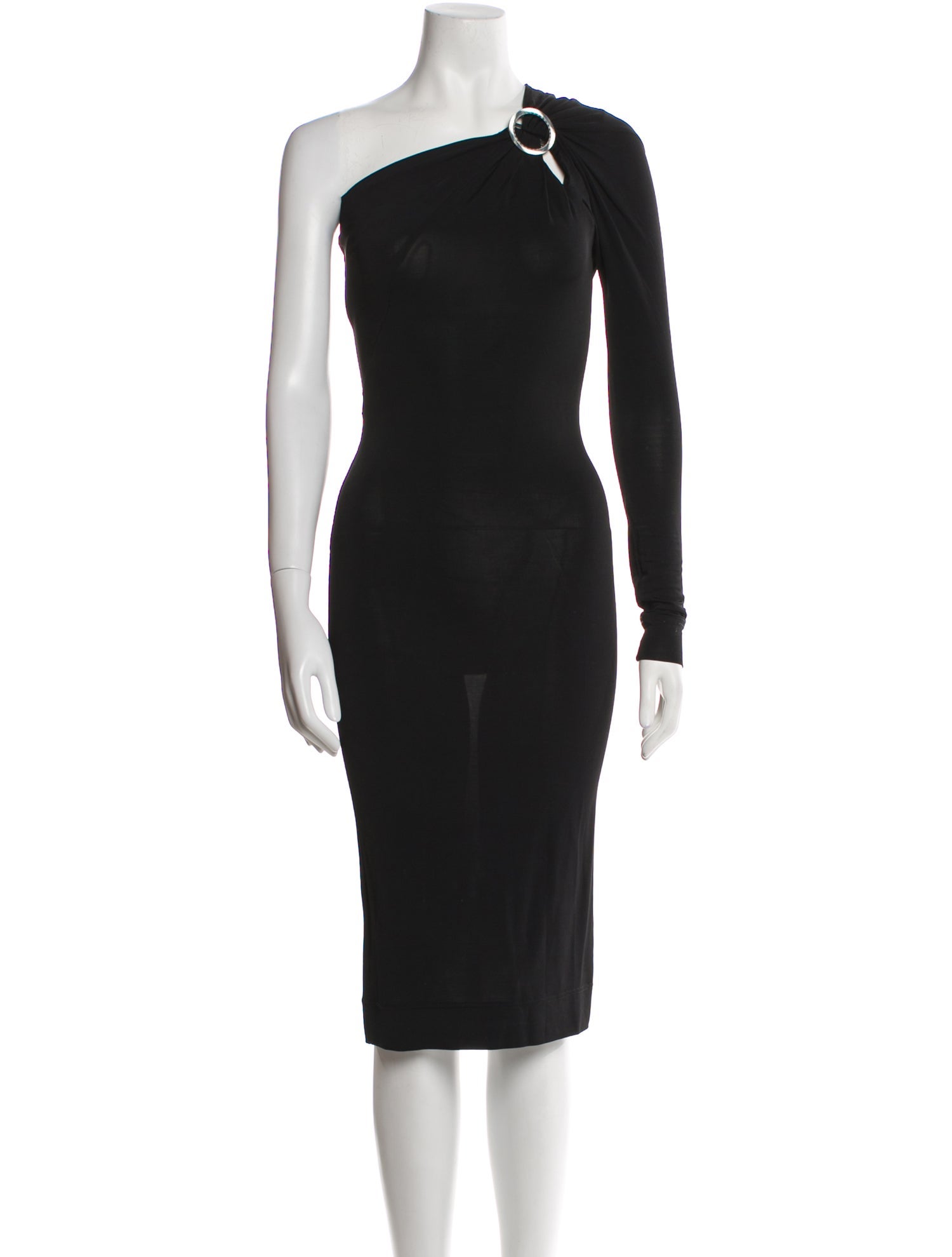 Just Cavalli One-Shoulder Knee-Length Dress