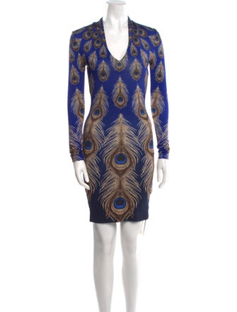 Just Cavalli Printed Mini Dress