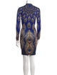 Just Cavalli Printed Mini Dress
