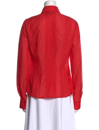 Just Cavalli Long Sleeve Button-Up Top