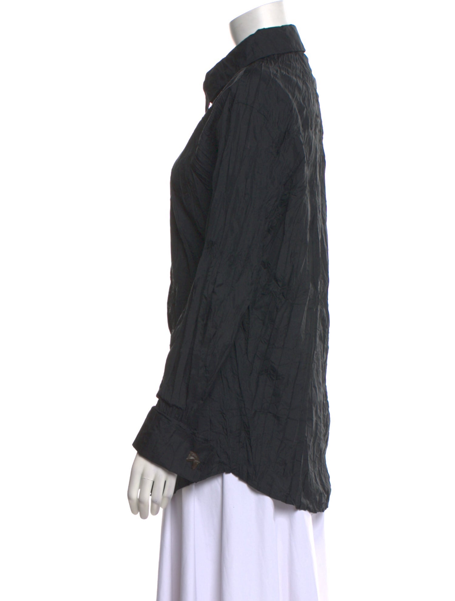 Just Cavalli Long Sleeve Button-Up Top