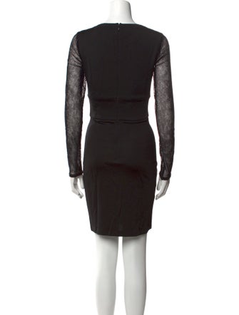 Just Cavalli Crew Neck Mini Dress