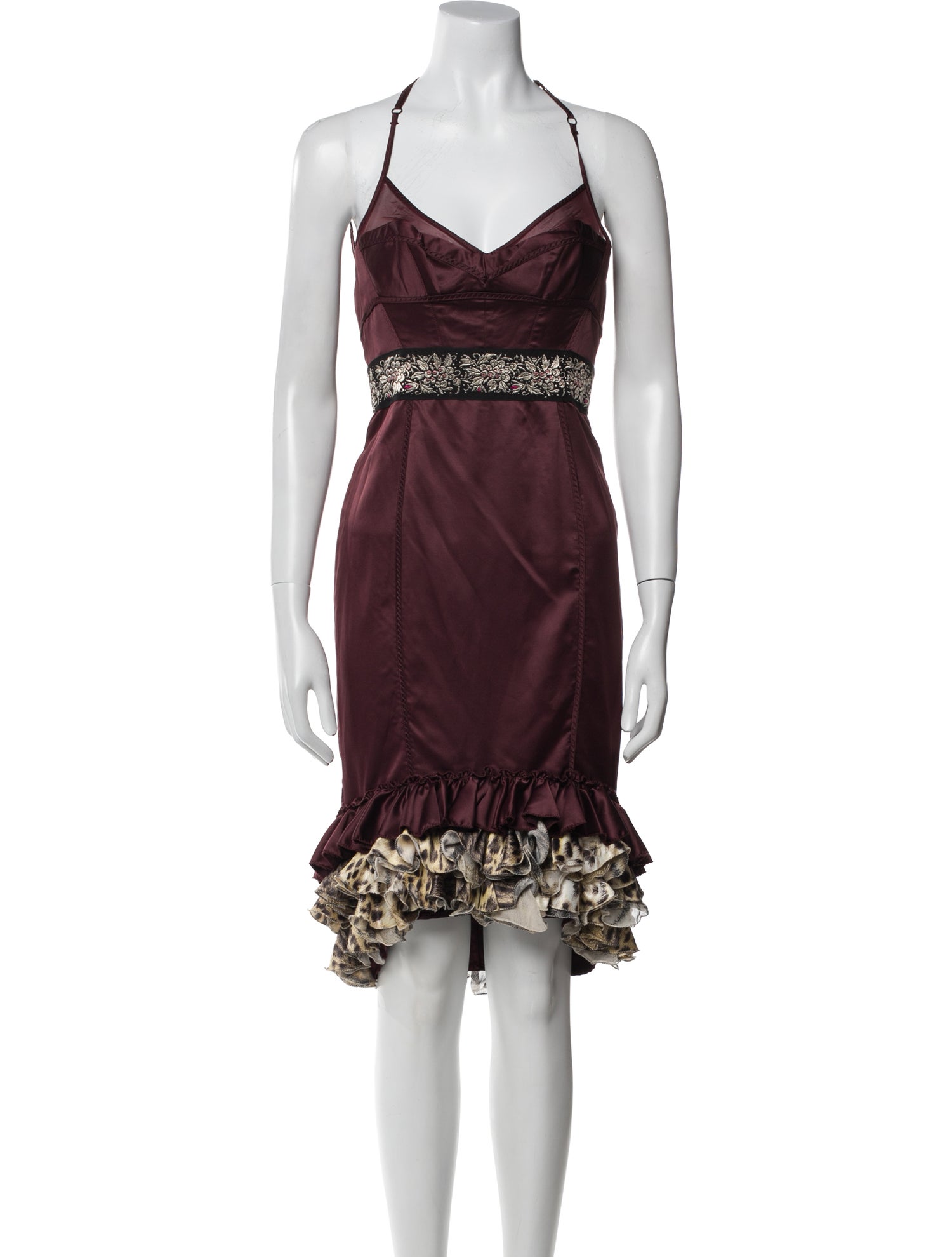 Just Cavalli Vintage Midi Length Dress