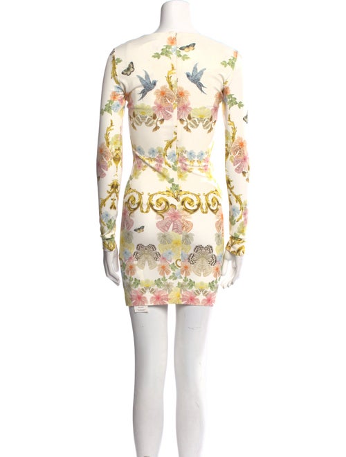 Just Cavalli Floral Print Mini Dress w/ Tags