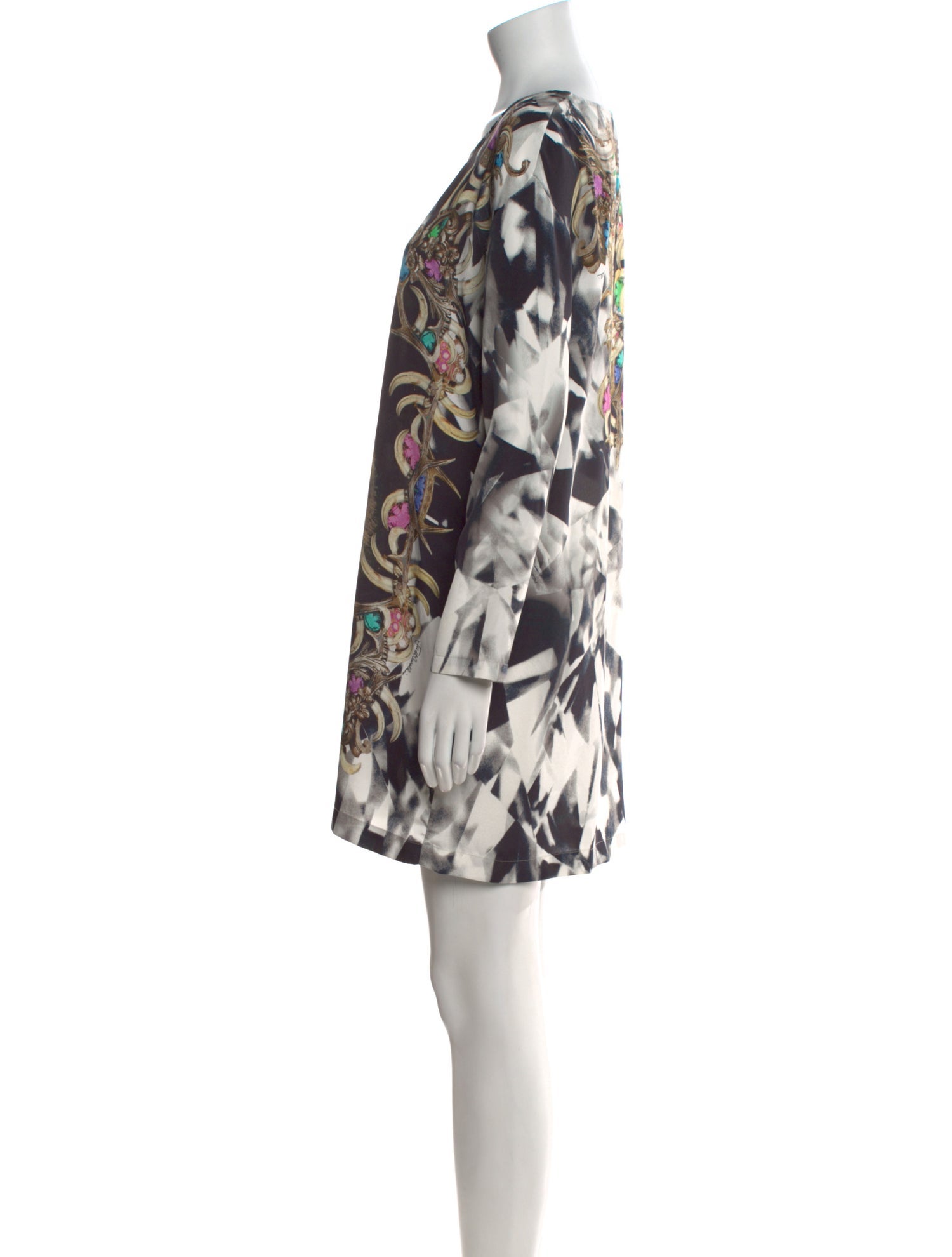 Just Cavalli Printed Mini Dress