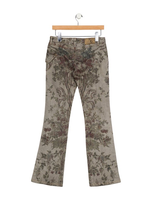 Just Cavalli Mid-Rise Wide Leg Jeans
