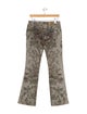 Just Cavalli Mid-Rise Wide Leg Jeans