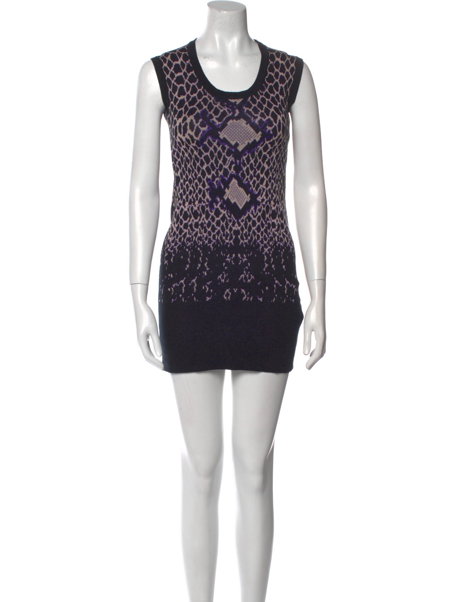 Just Cavalli Printed Mini Dress w/ Tags