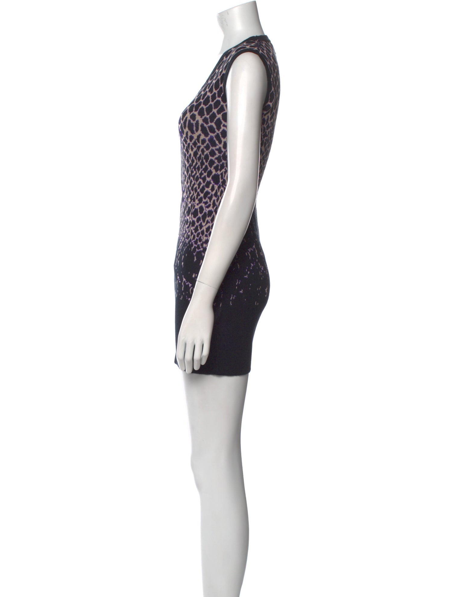 Just Cavalli Printed Mini Dress w/ Tags