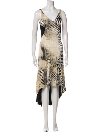 Just Cavalli Printed Long Dress