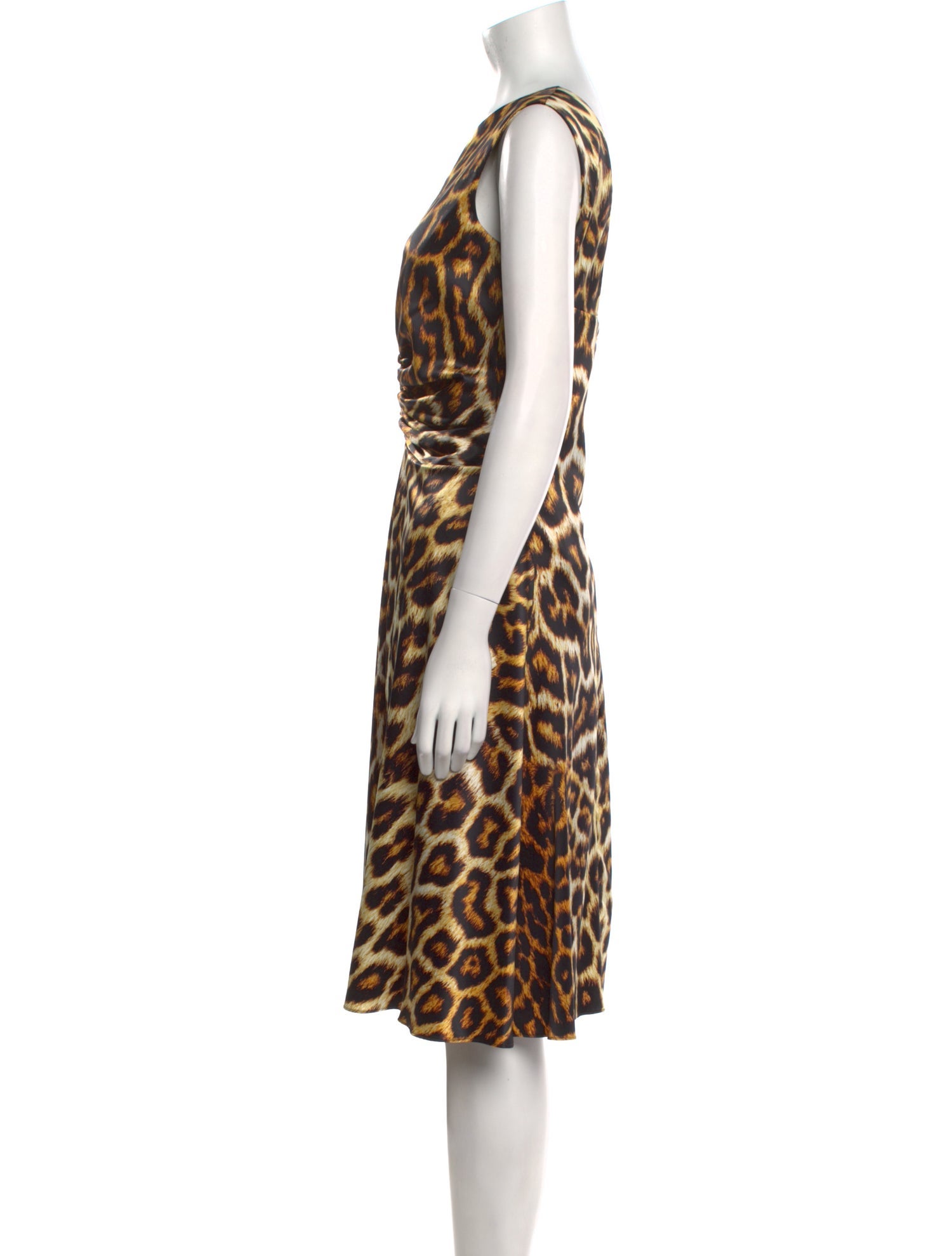 Just Cavalli Animal Print Knee-Length Dress
