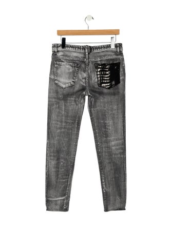 Just Cavalli Mid-Rise Skinny Leg Jeans