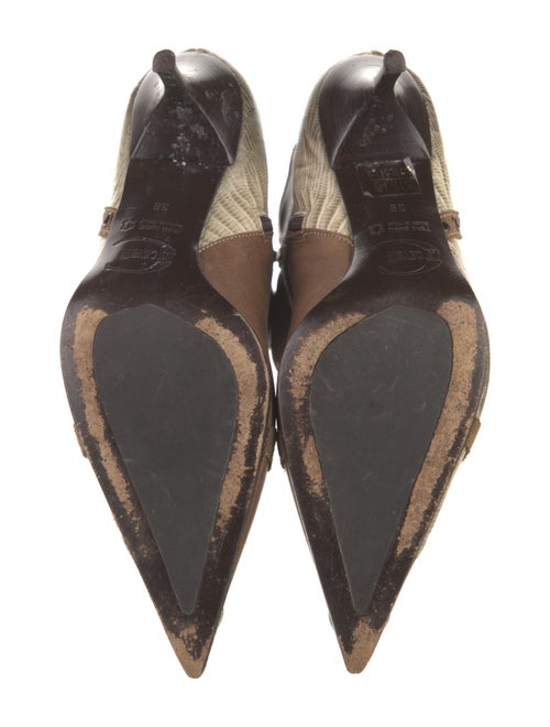 Just Cavalli Leather Western Boots