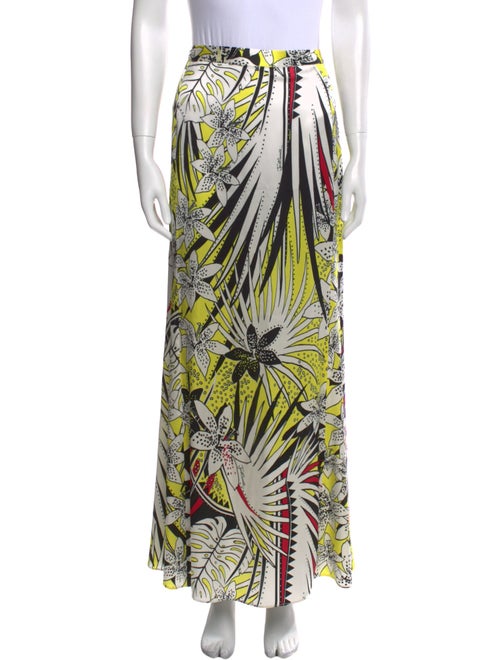 Just Cavalli Silk Long Skirt