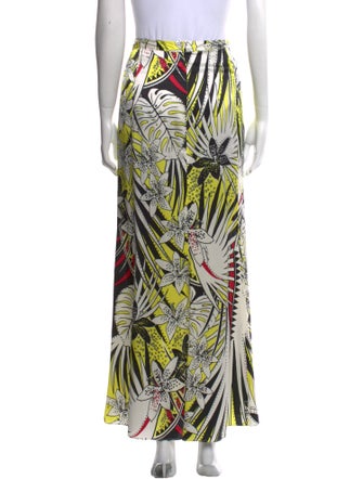 Just Cavalli Silk Long Skirt