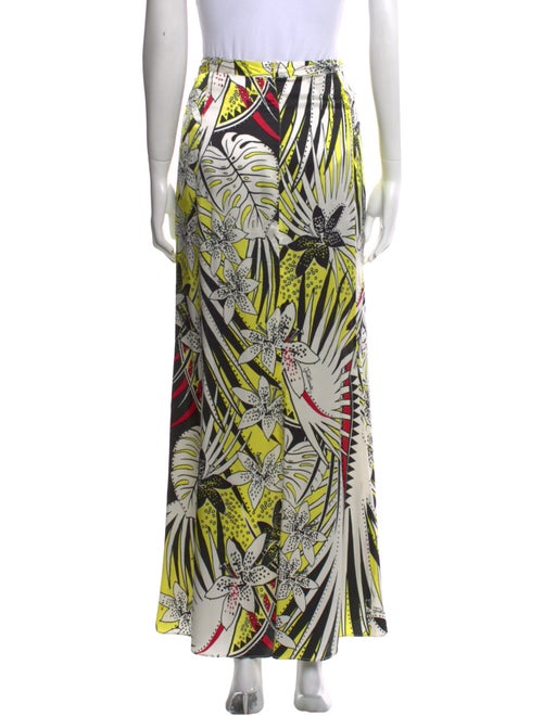 Just Cavalli Silk Long Skirt