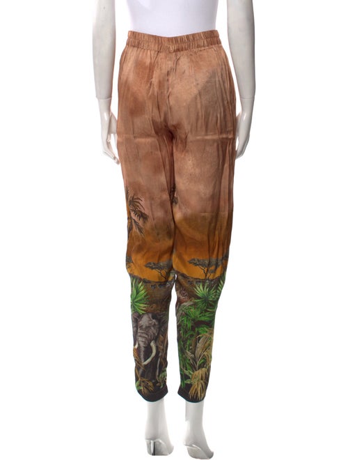 Just Cavalli Printed Skinny Leg Pants