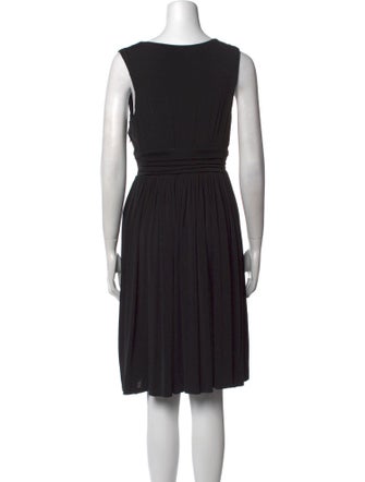 Just Cavalli V-Neck Knee-Length Dress