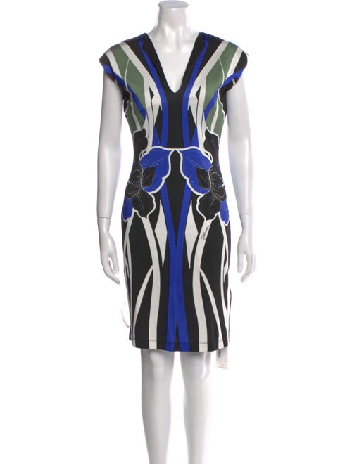 Just Cavalli Printed Knee-Length Dress