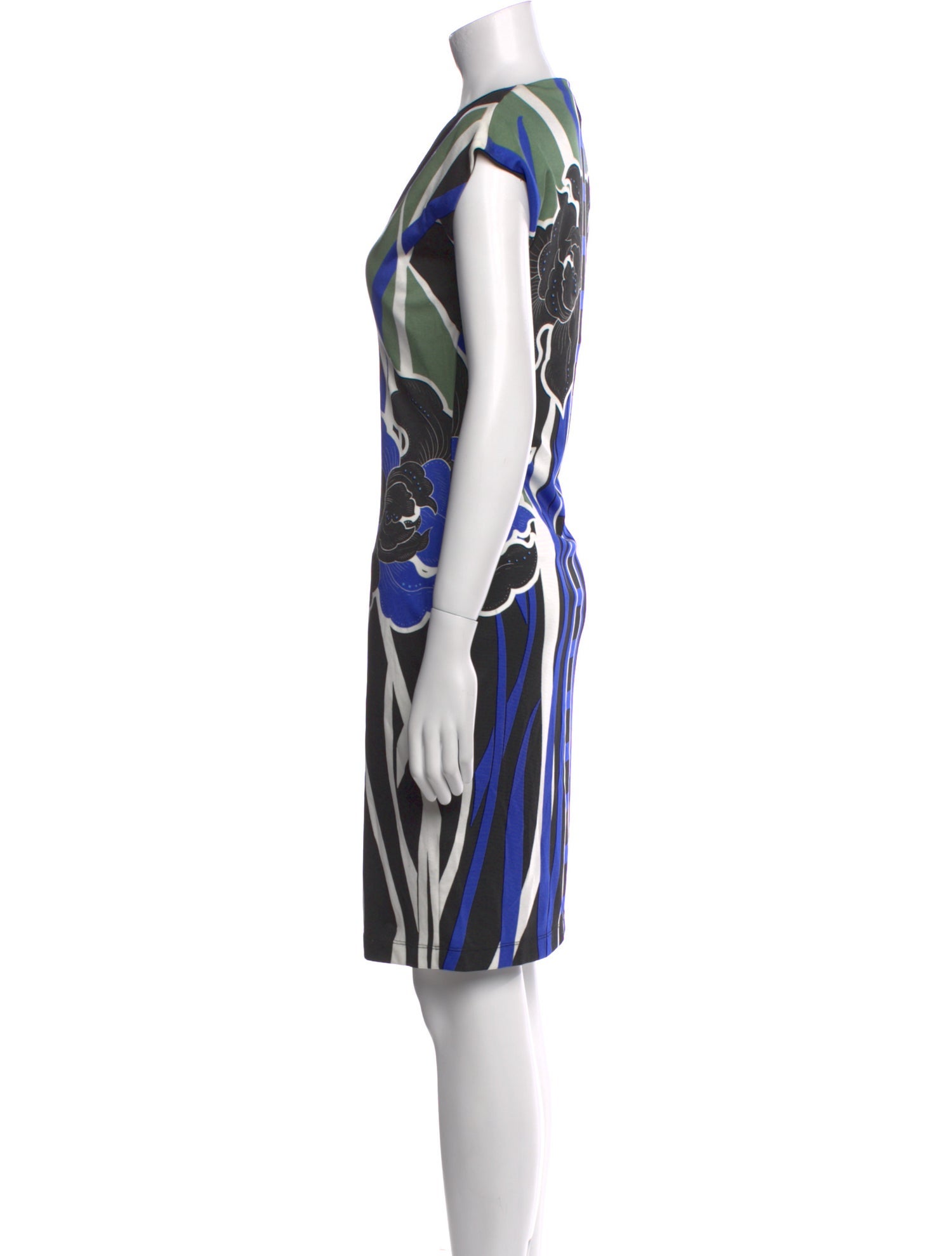 Just Cavalli Printed Knee-Length Dress
