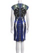 Just Cavalli Printed Knee-Length Dress
