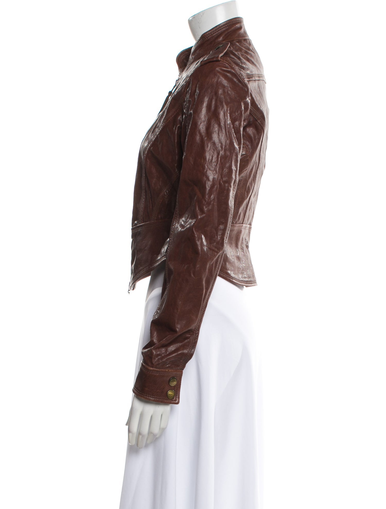 Just Cavalli 2011 Leather Biker Jacket