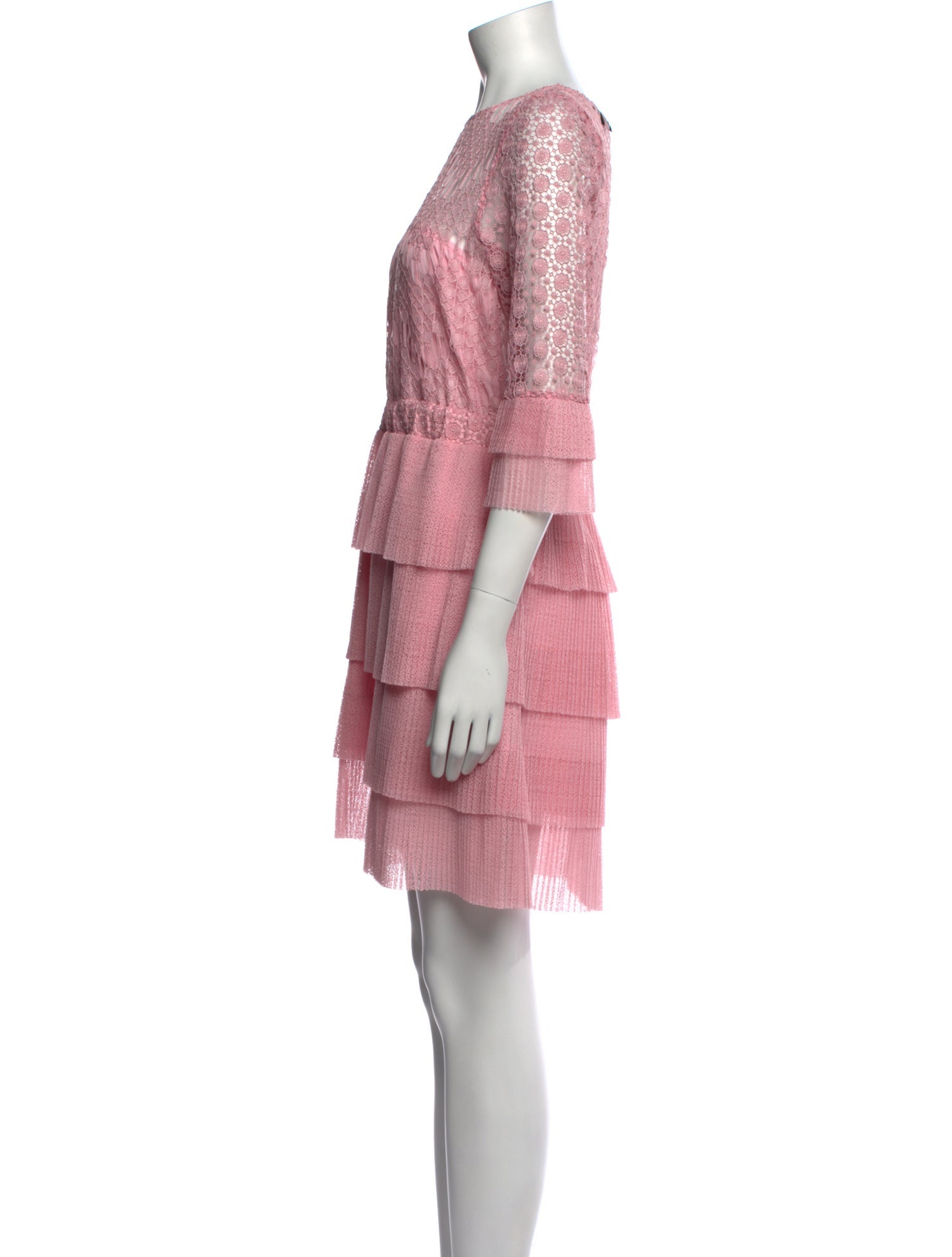 Just Cavalli Bateau Neckline Mini Dress