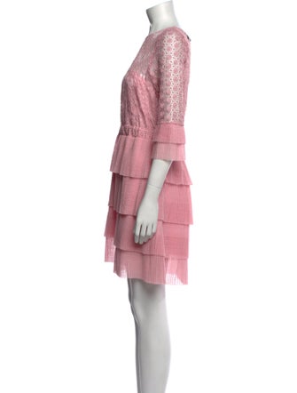 Just Cavalli Bateau Neckline Mini Dress