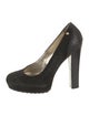 Just Cavalli Suede Pumps
