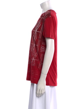 Just Cavalli Printed V-Neck T-Shirt