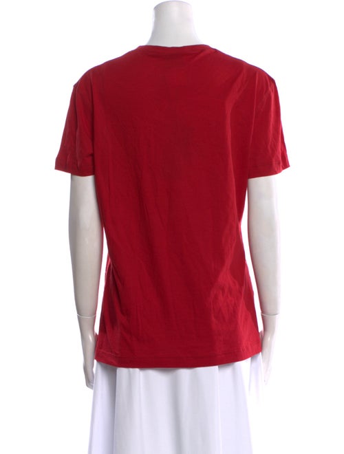 Just Cavalli Printed V-Neck T-Shirt