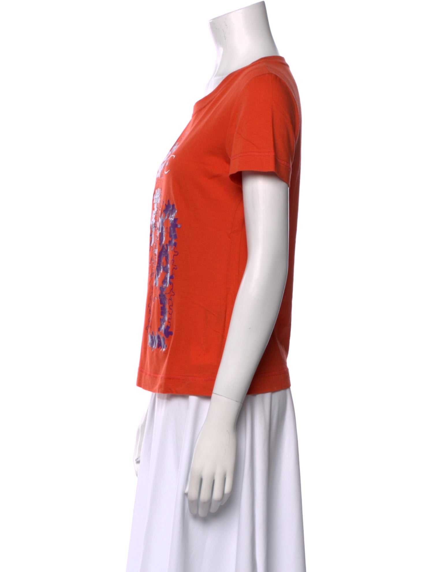 Just Cavalli Graphic Print Crew Neck T-Shirt