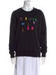 Just Cavalli Graphic Print Crew Neck Sweatshirt