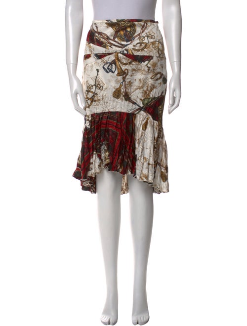 Just Cavalli Printed Knee-Length Skirt
