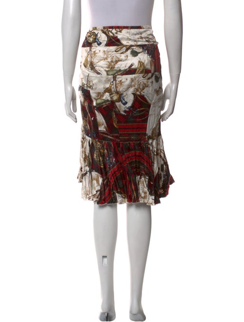 Just Cavalli Printed Knee-Length Skirt