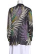 Just Cavalli Silk Printed Blouse