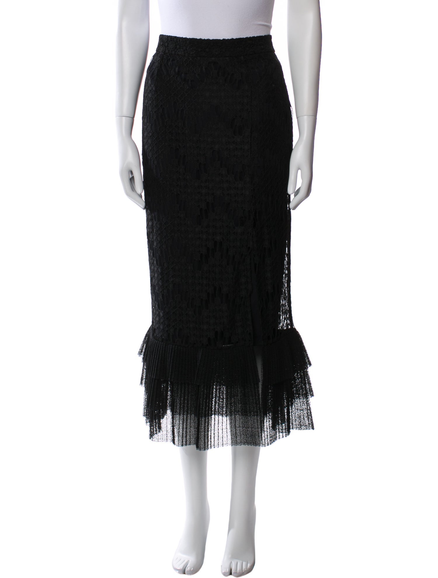 Just Cavalli Lace Midi Length Skirt w/ Tags