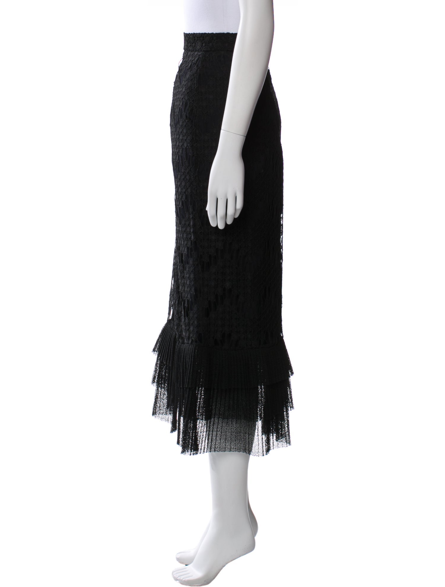 Just Cavalli Lace Midi Length Skirt w/ Tags