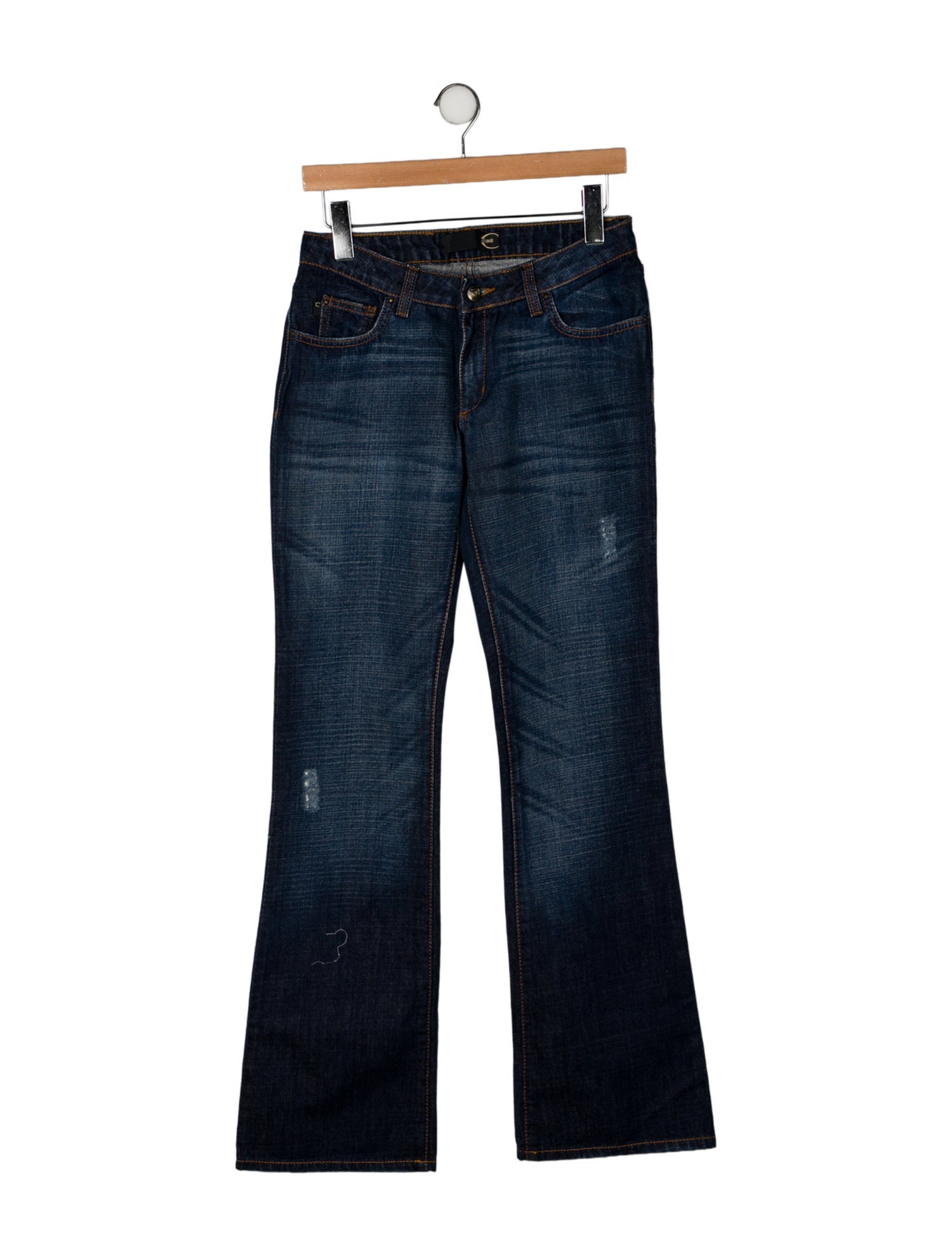 Just Cavalli Mid-Rise Wide Leg Jeans w/ Tags
