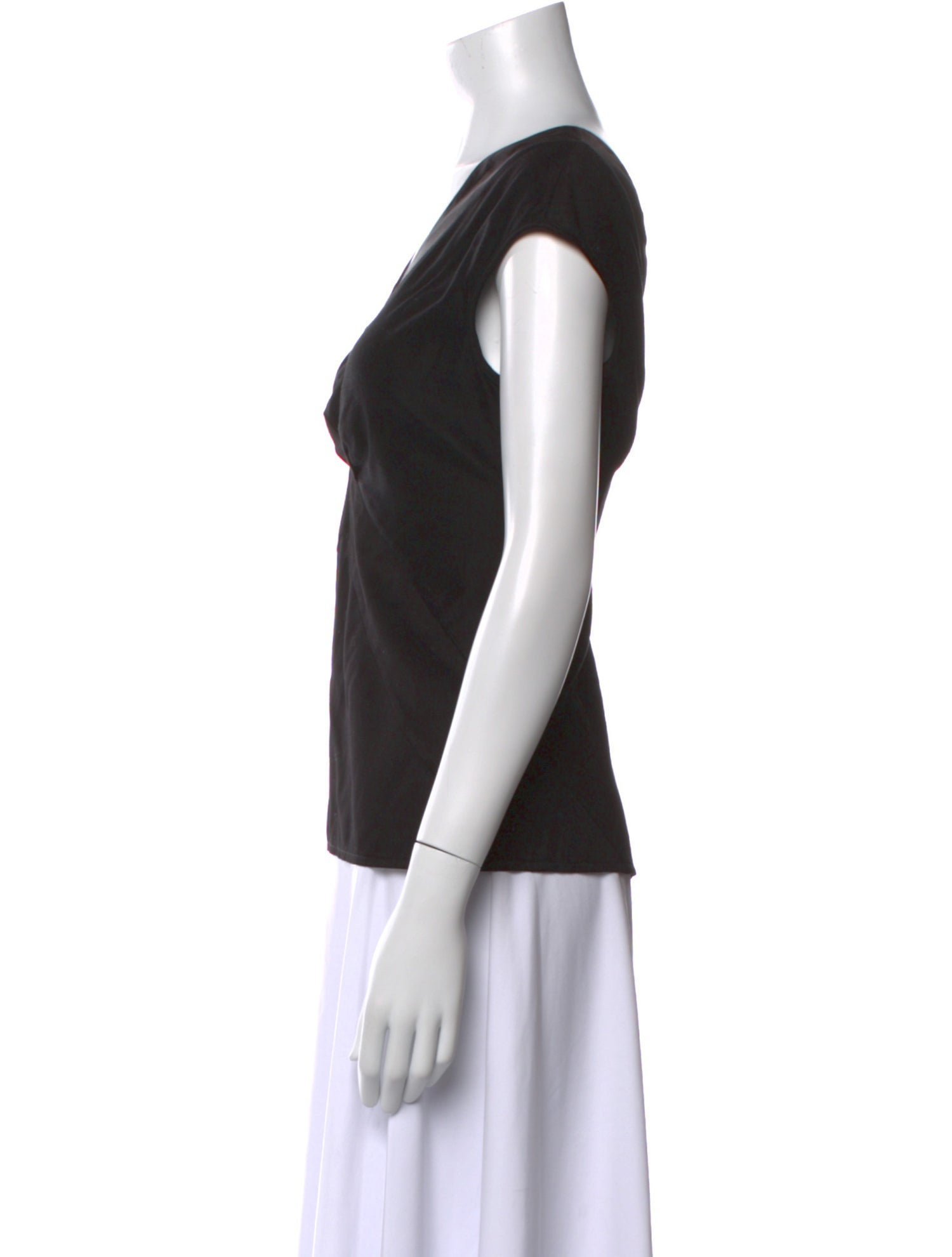 Just Cavalli V-Neck Short Sleeve Top