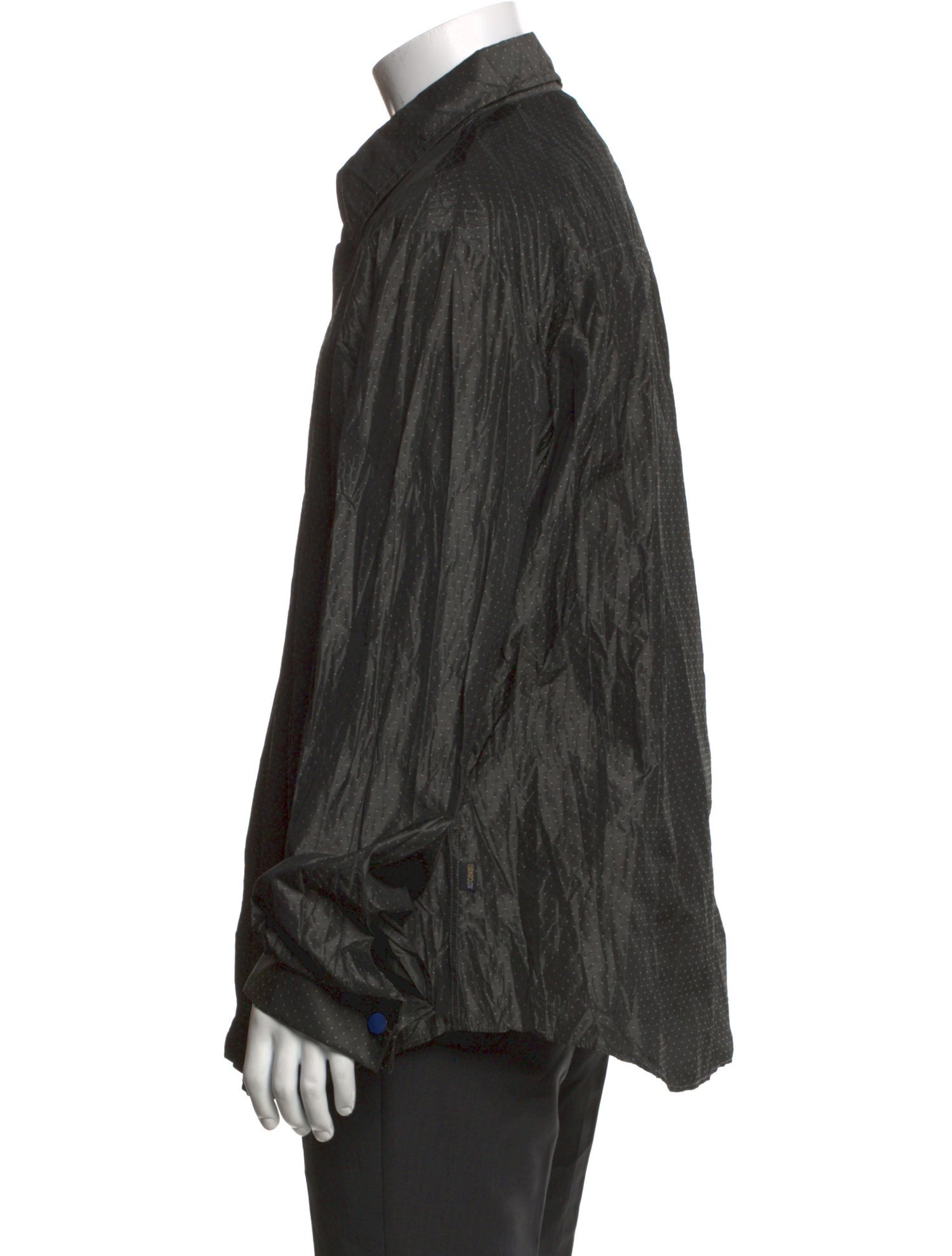 Just Cavalli Polka Dot Print Long Sleeve Dress Shirt