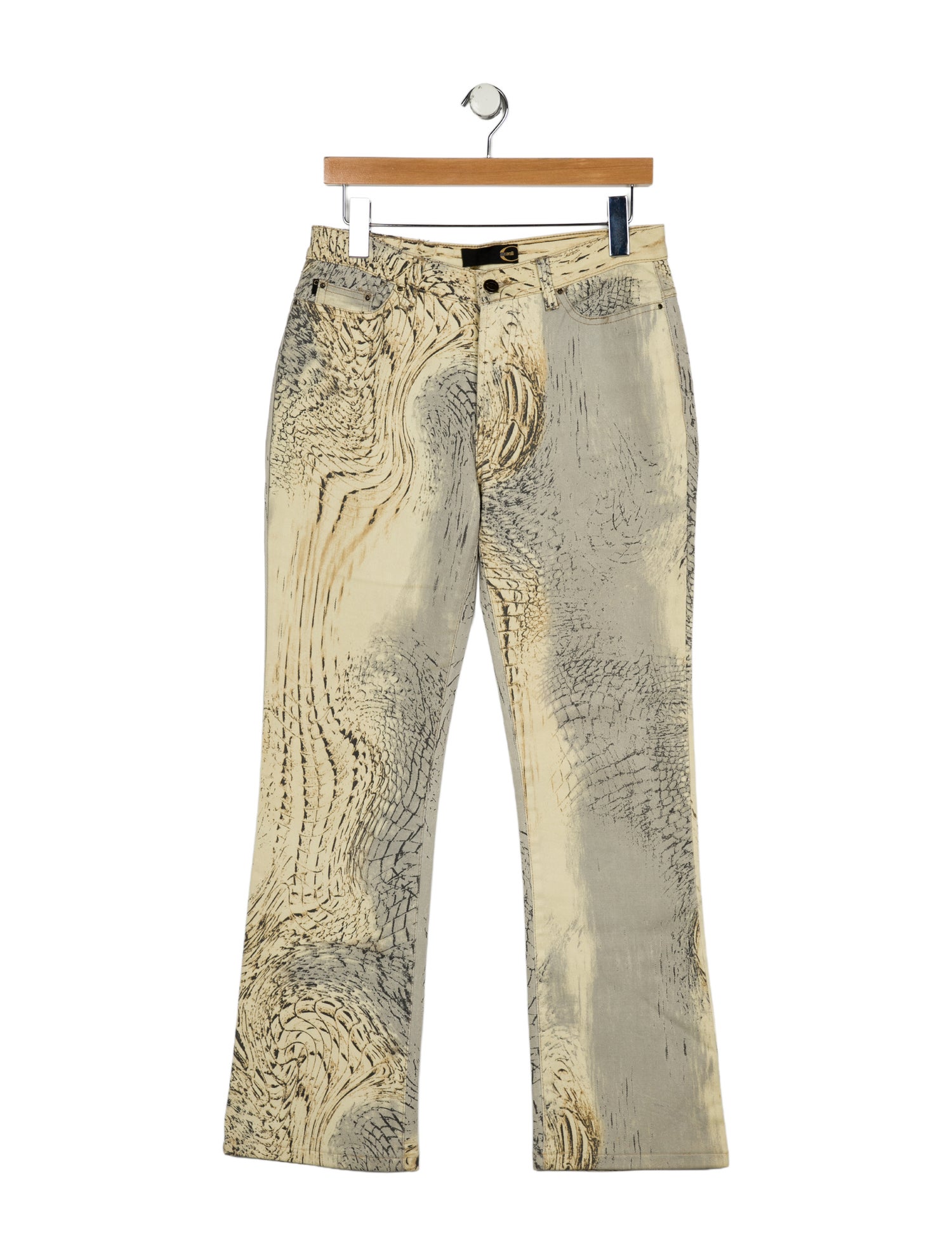Just Cavalli High-Rise Wide Leg Jeans
